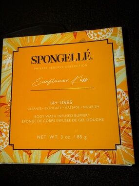 Spongelle sunflower kiss body wash infused buffer